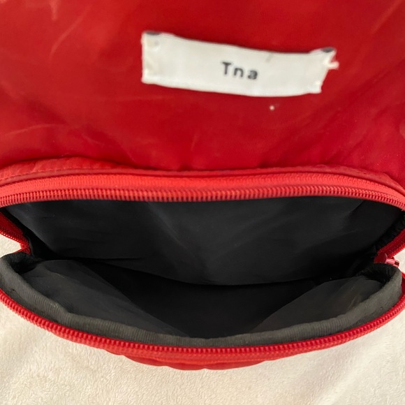 Aritzia TNA Mini backpack (Red) - Picture 7 of 11